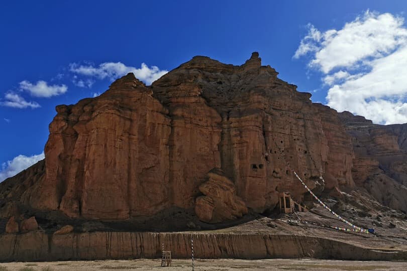 Shija Jhong Cave in Upper Mustang Chhoser