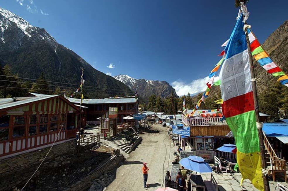 Manang Village in Annapurna