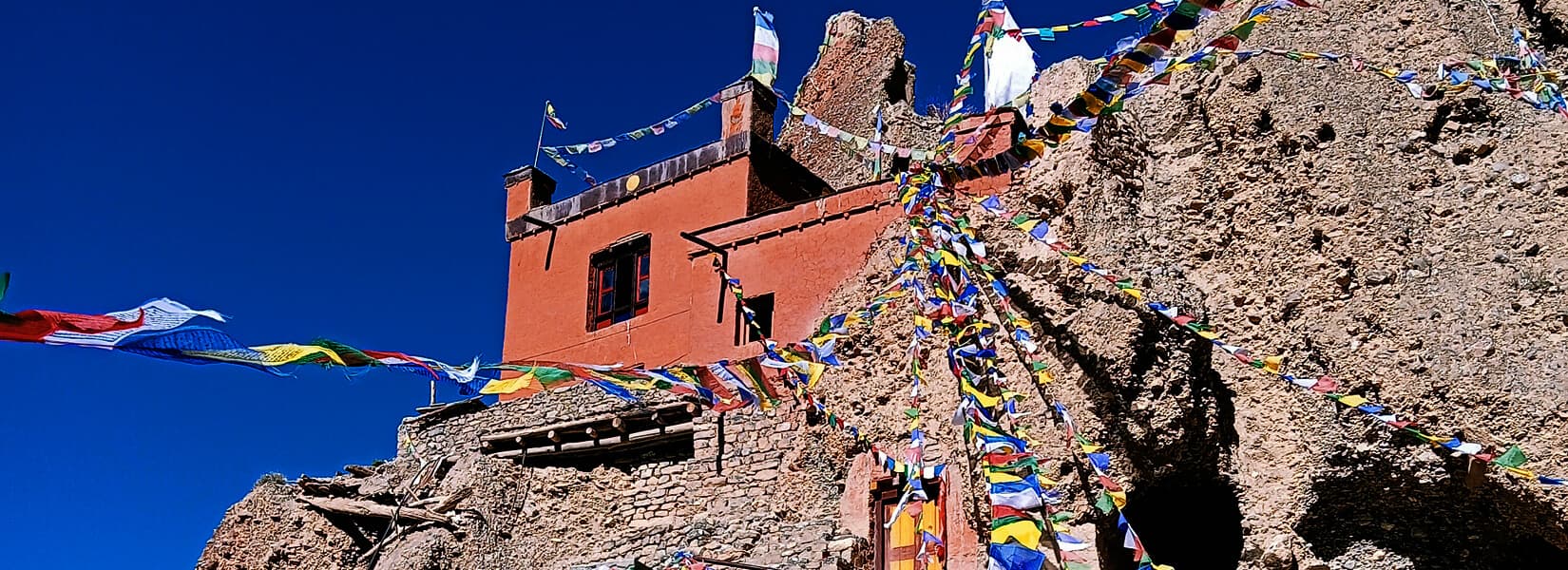 Luri Gompa Monastery in Upper Mustang