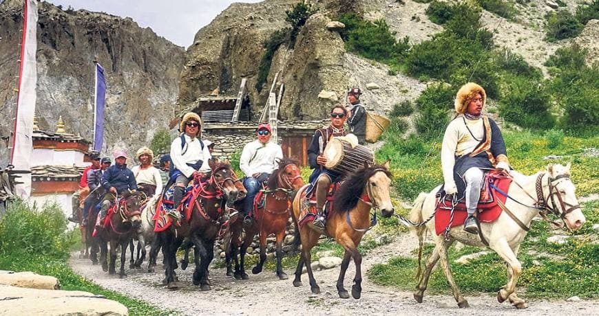 Yartung Festival in Ranipauwa Muktinath-Mustang
