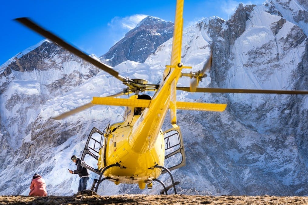 Everest Base Camp Trekking Vs Everest Base Camp Helicopter Tour