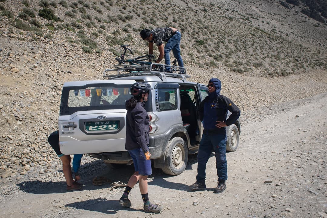 Kathmandu-Pokhara to Jomsom Muktinath Jeep Tour in March April May and September October and November